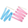 thumbnail image 3 of 2Pcs Dance Ribbons Rainbow Streamers Portable Gymnastics Ribbon Gymnastics Dance Ribbon, 3 of 9