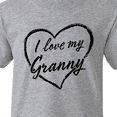 thumbnail image 4 of Inktastic I Love My Granny in Black Chalk Heart Youth T-Shirt, 4 of 5