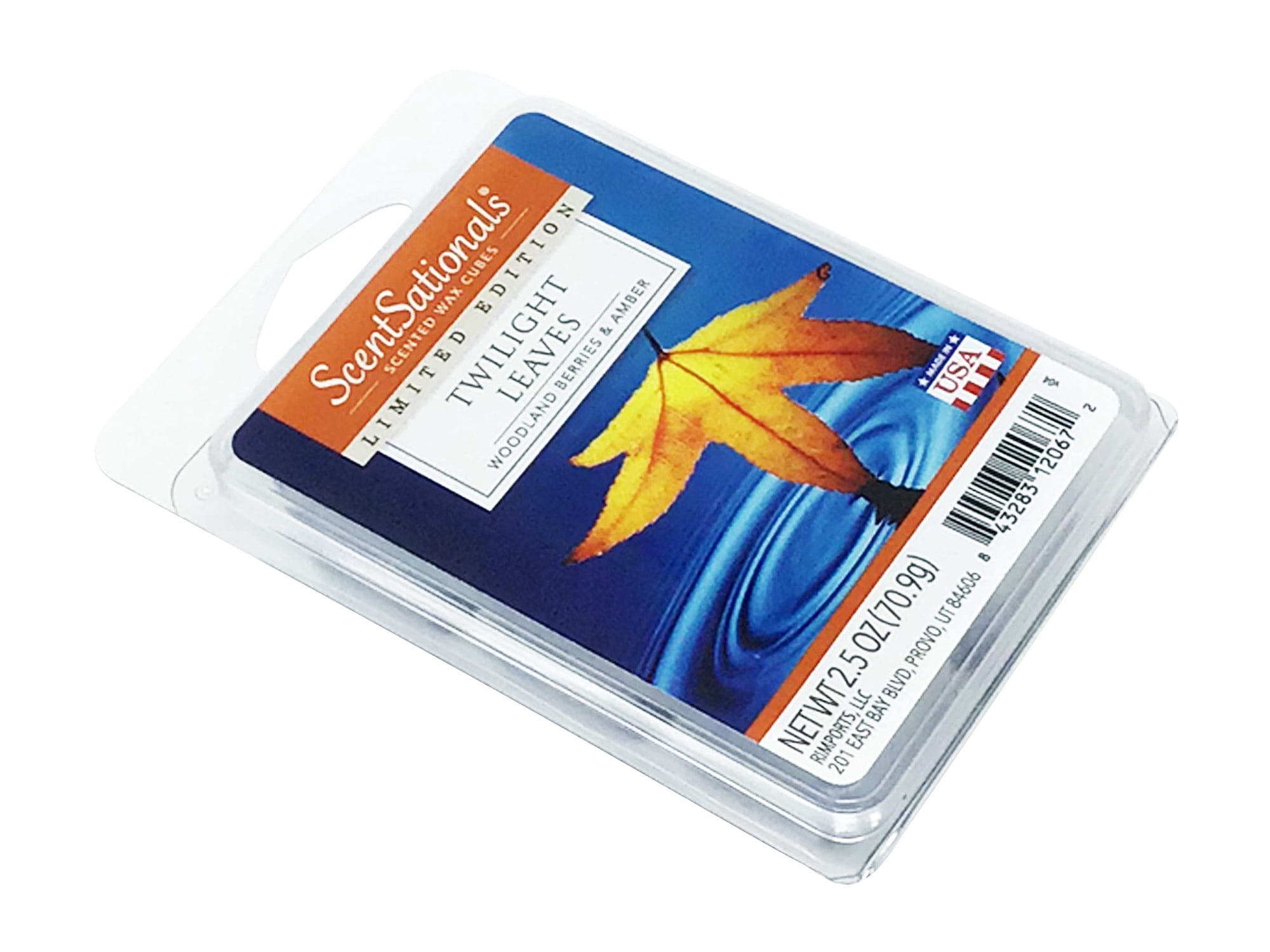 Twilight Leaves Scented Wax Melts, ScentSationals, 2.5 oz (1 Pack)