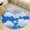 Flannel-1, variant on Blue Sky White Cloud Scenery Natural Round Area Rugs for Bedroom Living Room, 6FT Soft Indoor Circle Carpets, Carpet Home Decor Floor Mat