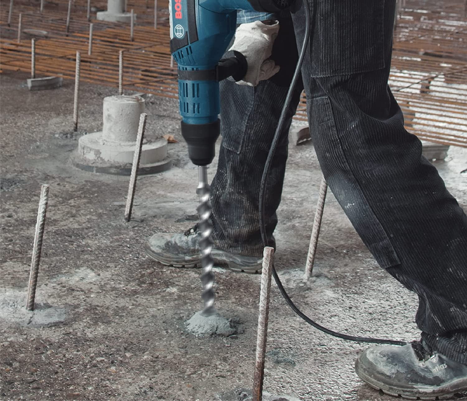 Bosch Bits Hilti Nuron TE 60-22 SDS MAX Rotary Hammer Pro Tool