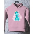 thumbnail image 3 of Cute Watercolor Dinosaur Hoodie Toddler -Image by Shutterstock,  4 Toddler, 3 of 4