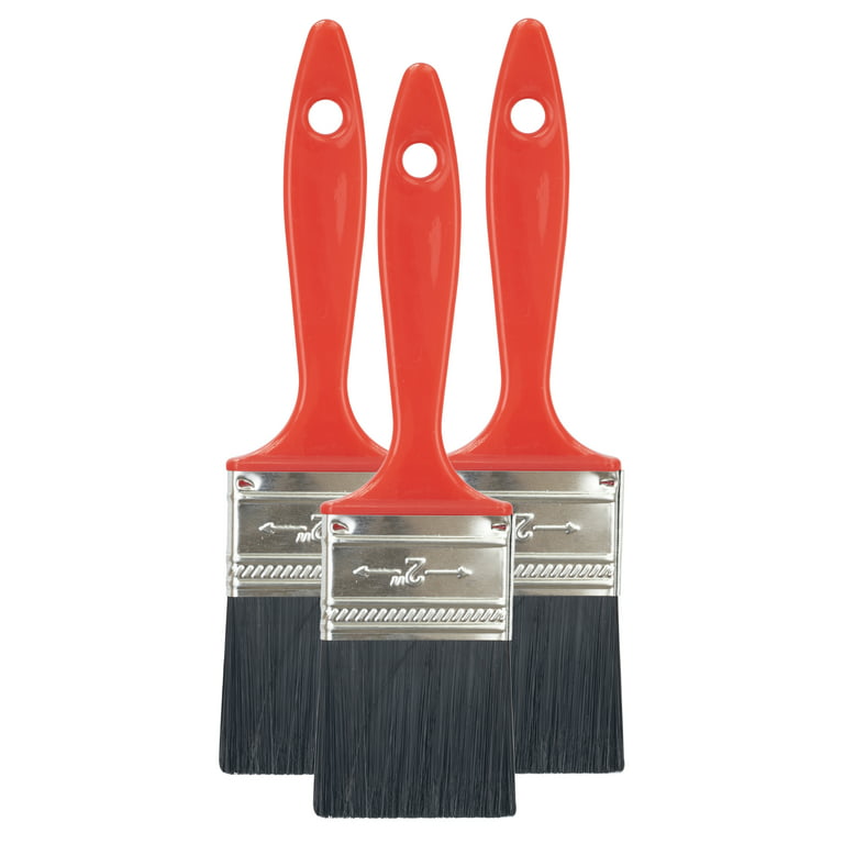 Linzer Artist Brush Set - Assorted Red Sable Round Brushes, #1, #4, White  Bristle Flat #4, #8 - pkg/4 - Paxton/Patterson