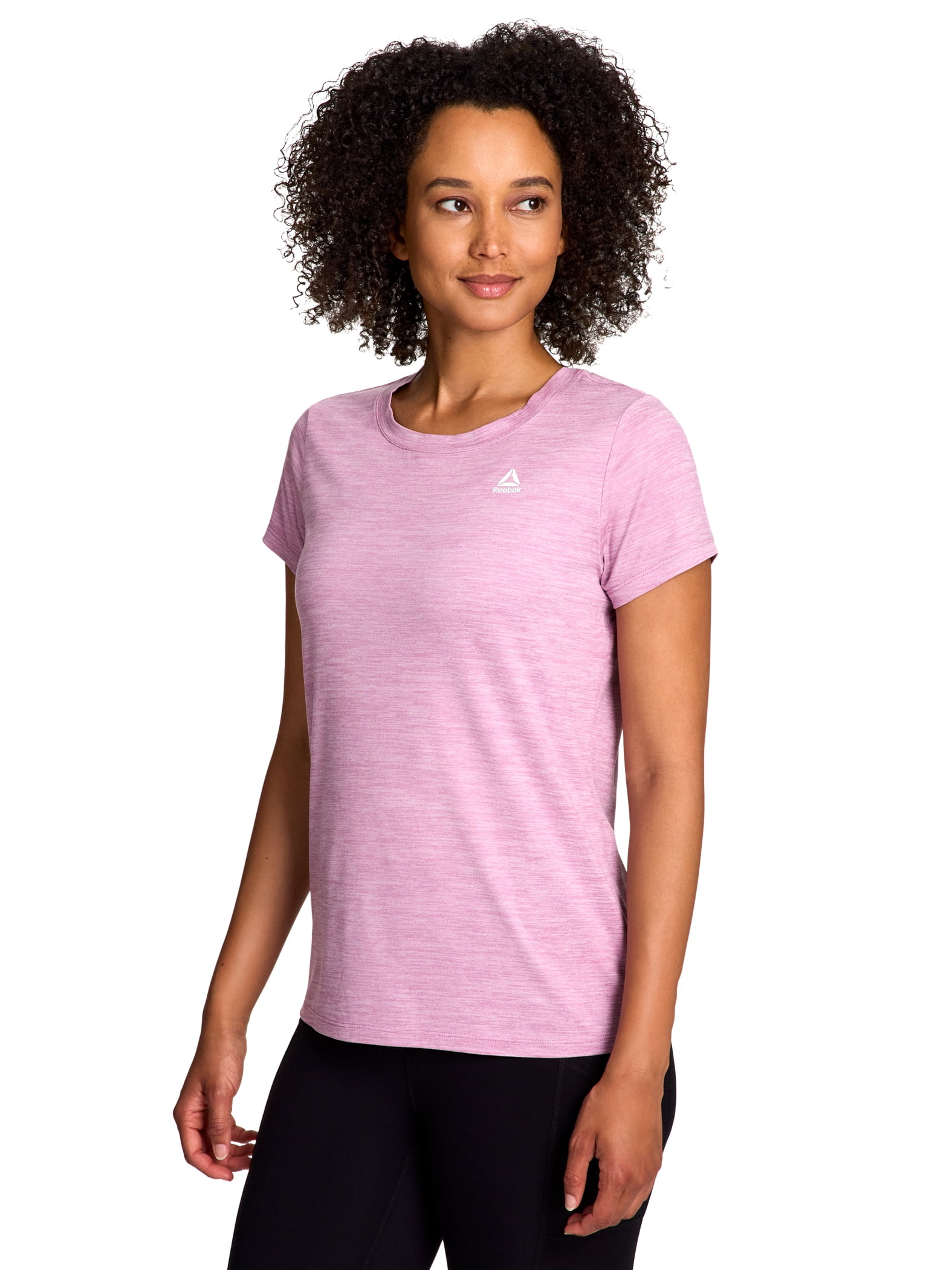 Reebok Women's and Women's Plus Legacy Core Knit Performance T-Shirt, Sizes XS-4X