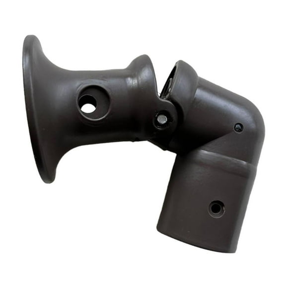 relayinert Patio Umbrella Accessories Easy to Install Patio Umbrella Outdoor for Party Brown Elbow Bracket