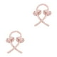 thumbnail image 2 of Soidarity Cinta para el pelo con varilla rizadora sin calor para mujer Rosa claro 2Conjunto, 2 of 6
