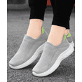 thumbnail image 4 of Women's and Men's Slip-Resistant Mesh Sneakers - Lightweight Slip-On design for Everyday casual shoes, 4 of 13