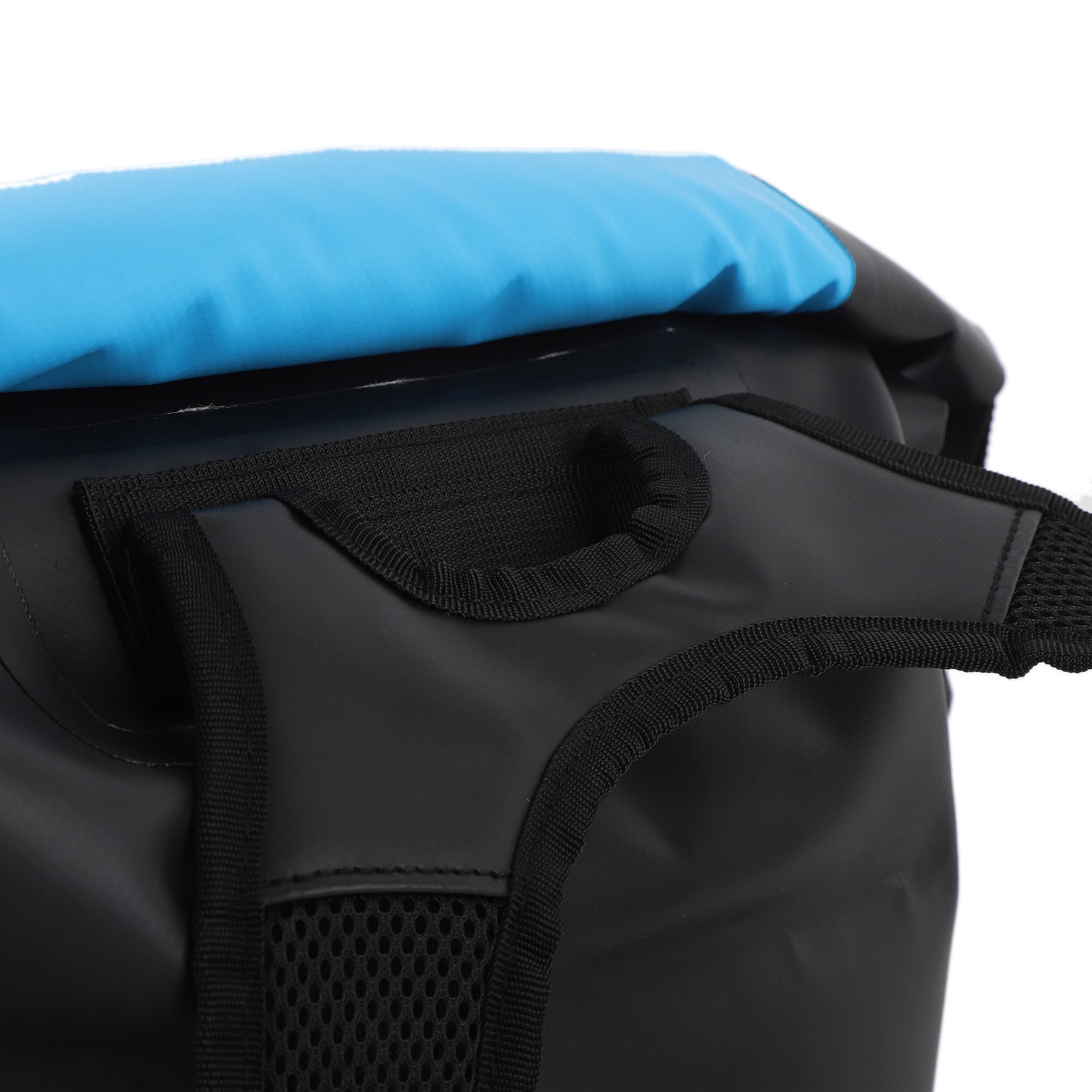 Nieyigj Heavyweight Water Resistant Dry Bag 25L Dry Wet Separation Hiking Dry Backpack with Shoulder Strap for Outdoors Activities Blue 16.5 inches / 42 cm