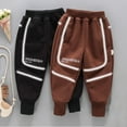 thumbnail image 5 of WOLLED Kids Boys Girls Thickened Pants Drawstring Pants Winter Thickened Pants for Toddler 1-7 Years Old, 5 of 9