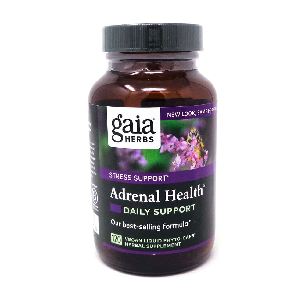 Gaia Herbs Gaia SystemSupport Adrenal Health, 120 ea