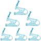 thumbnail image 1 of Einweg-Ohr-Piercing mit 6 Edelstahl-Ohrringen Sicherheits-Asepsis-Piercing-Werkzeug Ohr-Piercing-Pistole, 6 Stück, 1 of 5