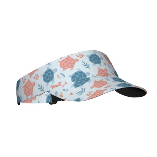 Balery Sea Turtle Gorra deportiva con visera ajustable para mujer y hombre (talla única)