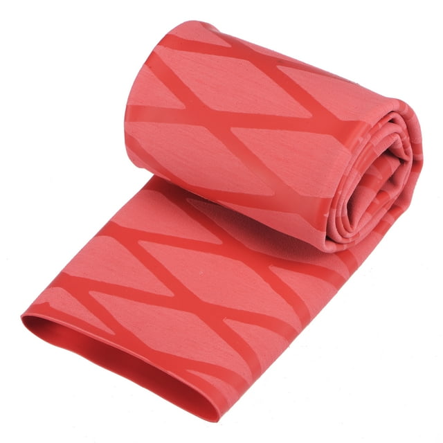 Unique Bargains Tube Rétractable Rouge 45mm Dia 1.6 Pieds 2:1 pour Canne à Pêche
