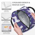 thumbnail image 3 of Pofeuu Cute Dog Print Lunch Bag for Adult Insulated Lunch Box,Leakproof Cooler Food Lunch Containers Reusable High Capacity Lunch Tote Bags-One Size, 3 of 6