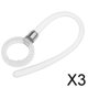 thumbnail image 1 of Ganchos para la oreja Bluetooth Baoblaze 11mm Transparente 3 piezas, 1 of 7