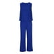 thumbnail image 5 of Ichuanyi liquidación de la moda mujeres verano casual sólido sin mangas blusas de cuello redondo pantalones largos ICHUANYI WER2023082210360, 5 of 7