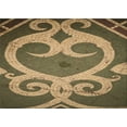 thumbnail image 1 of Ahgly Company Machine Washable Indoor Rectangle Transitional Metallic Gold Area Rugs, 2' x 3', 1 of 7