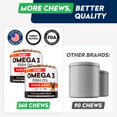 thumbnail image 4 of Suplemento STRELLALAB Omega 3 Aceite de Pescado 360 Mastica, 4 of 8
