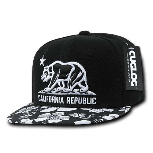 mens floral snapback hats