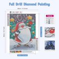 thumbnail image 2 of Kits de pintura de diamante de Navidad para adultos 30x40cm principiante, pintura de diamante 5d Santa Claus DIY taladro completo pájaros kits de pintura de diamante Joy Diamond, 2 of 4