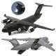 thumbnail image 2 of 1/32 C17 Transport Plane Pull Back Music Led Model Table Decor Kids Toy Gift, 2 of 5