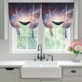 thumbnail image 4 of Universe Explosion Tie Up Curtains for Windows, Adjustable Balloon Window Shades, Modern Abstract Galaxy Universe Kitchen Window Treatments Adjustable Roll Up Curtain for Basement/Nursery 52"x45", 4 of 8