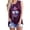 Red 1, variant on Women's Tanks Women's Colorful Pineapple Print Crewneck Sleeveless T Shirt Summer Blue 2 L