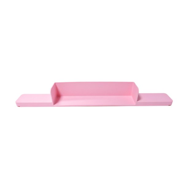 Guardia de salpicaduras de bañera para bañera, protección de agua, bandeja de juguete, fijación resistente a la bañera Bañera Silicona de juguete para Rosa