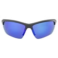 thumbnail image 2 of Epoch 7 Sunglasses Gray Blue Frame with Blue Mirror Lens, 2 of 8