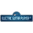 thumbnail image 1 of SignMission P-720 Electric Guitar Player 20 x 7 in. Electric Guitar Player Street Sign, 1 of 1