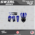 thumbnail image 4 of Kalair GFX Graphics Kit for Gasgas MC65 (2021-2023) Swirl Series, 4 of 5