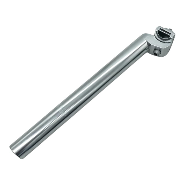 Lipstore Bike Seatpost Replacement Easy to Install Aluminum Alloy Suspension Seatpost silver