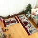 thumbnail image 5 of Tapetes de poliéster con adornos navideños, 2 unidades, tapetes y tapetes de cocina navideños, tapete antideslizante, decoración navideña para cocina, juegos de tapetes de cocina, decoración navideña, 5 of 6