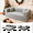 Light Grey, variant on Kelyda 78'' Sofa Bed Couch, Modern Modular Boneless Cloud Foldable Couch Sleeper Loveseat for Living Room Oange