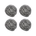 thumbnail image 2 of Dengjunhu 8Pcs Stainless Steel Sponges Scrubbers Cleaning Ball Utensil Scrubber Density Metal Scrubber Scouring Pads Ball for Pot Pan Dish Wash Cleaning for Removing Rust Dirty Cookware Cleaner, 2 of 6