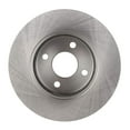 thumbnail image 5 of TRQ Front Brake Rotors Set Vented Fits Select 2005-2010 Chevrolet Cobalt 2007-2009 Pontiac G5 2003-2007 Saturn Ion, 5 of 5