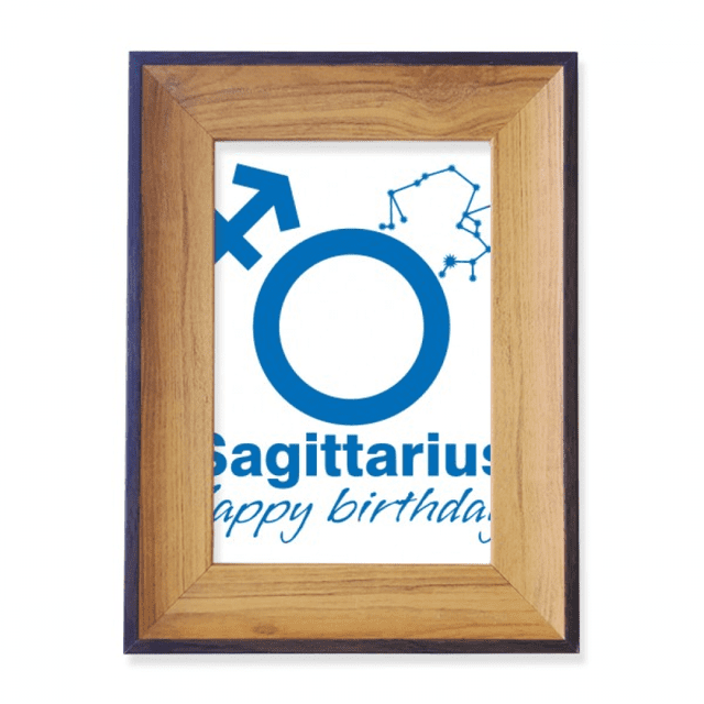 Constellation Fate Birthday Celebration Sagittarius Photo Frame Exhibition Display Art Desktop Painting