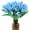Blue, variant on 10 Pcs Fake Tulips Artificial Flowers Real Touch PU Faux Flowers Tulip Stems for Wedding Spring Bouquet Floral Arrangement Home Party Office Decorations for Mother's Day