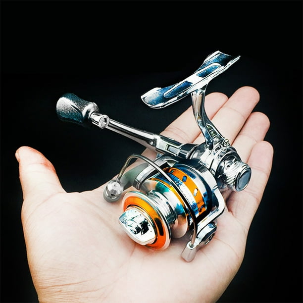Leadingstar Zinc Alloy Spinning Fishing Reel Left Right Interchangeable Collapsible Handle With Two Bearings