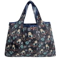 thumbnail image 7 of Wrapables Large Foldable Tote Nylon Reusable Grocery Bags, 6 Pack, Natures Harmony, 7 of 7