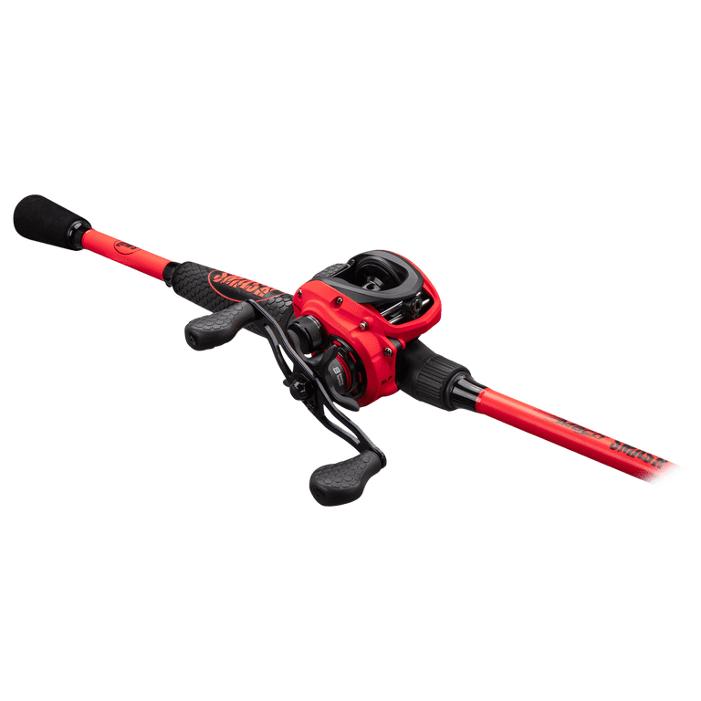 Bait Caster Heavy Baitcasting Rod Lew's Mach Smash Baitcast Reel And Fishing Rod Combo, 6-Foot Bait Caster Heavy Baitcasting Rod Lew's Mach Smash Baitcast Reel And Fishing Rod Combo, 6-Foot