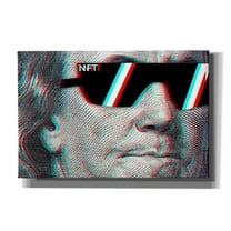 Epic Graffiti 'NFT Degen' by Epic Portfolio, Canvas Wall Art, 18"x12"