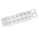 thumbnail image 1 of Jarrón rectangular de flores, jarrón largo, jarrón decorativo, maceta para mesa de comedor 14 agujeros, 1 of 9