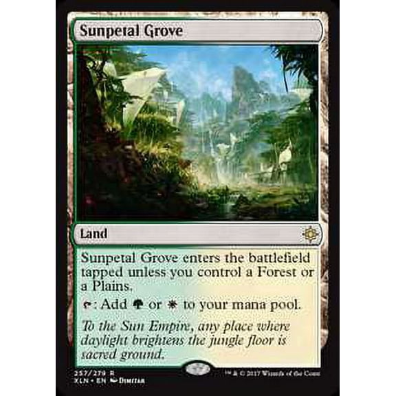 MtG Ixalan Rare Sunpetal Grove #257