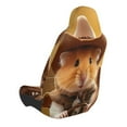 thumbnail image 2 of Balery Western Cowboy Guinea Pig Pattern Car Seat Cover - Soft & Breathable Front Premium Covers with Non-Slip Protector Fits Most Automotive, Vans, SUVs, Trucks - 1 Unit, 2 of 5