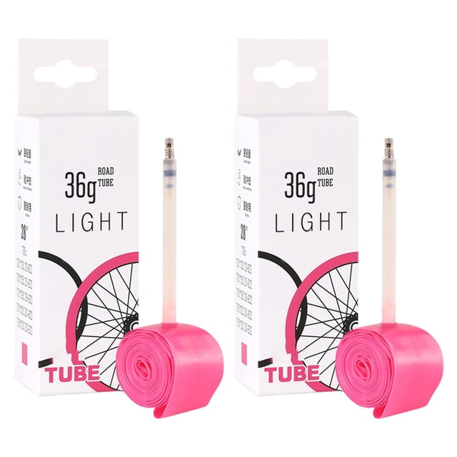 2PCS Road Bike Inner Tube Ultralight 700x18-32C for Presta Valve 45/65/85mm