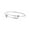 Silver, variant on TIMIFIS Bracelets Adjust Titanium Steel Bracelet With Non-fading Pigment Ring Bracelet Ring Valentine'S Day Gift