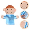 thumbnail image 4 of Miembros de la familia Hand Puppet Educational Building Puppet Plaything Kids Birthday Gift (Hijo), 4 of 5