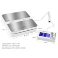 thumbnail image 2 of Weighmax 130Lb x0.1OZ Extended Display Digital Shipping Postal Scale, White, 2 of 4
