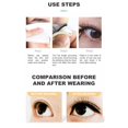 thumbnail image 3 of 1Box Pieces Reusable Self Adhesive Glue-Free Eyelash Glue Strips False Eyelashes Sticker Eyelashes Glue, 3 of 8